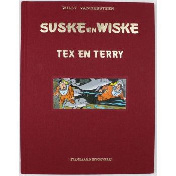 Suske en Wiske 254 luxe linnen - Tex en Terry