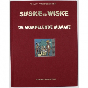 Suske en Wiske 255 luxe linnen - De mompelende mummie