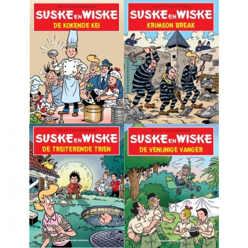 Suske en Wiske - Kruidvat set 4 delen 2020