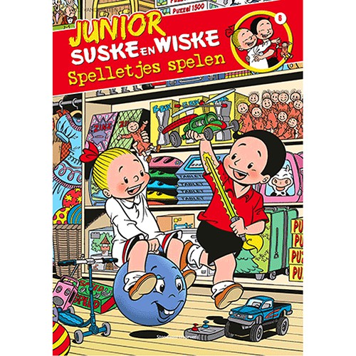 niveau seks Dronken worden Junior Suske en Wiske 6 - Spelletjes spelen | Suske en Wiske Shop