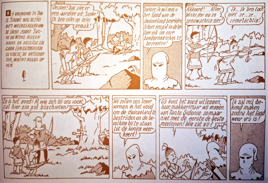 Weetje van de week: Lambiorix-elementen in strip François-Jozeph Herman