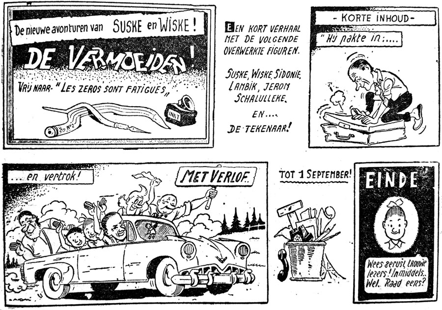 Weetje van de week: De vermoeiden
