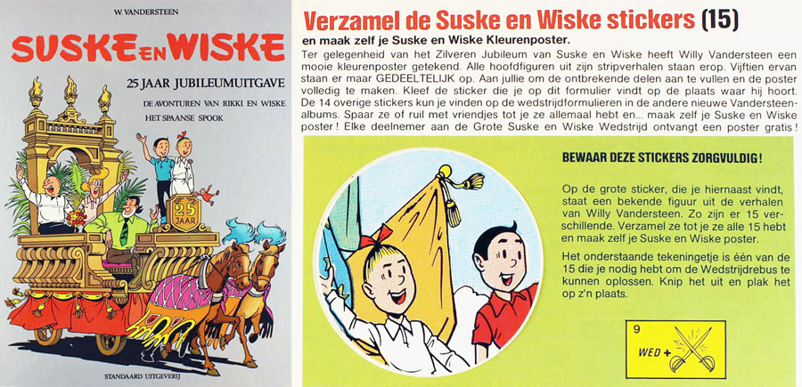 Suske en Wiske 80 jaar - Uitgaven 25 jaar Suske en Wiske