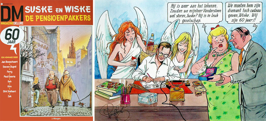 Suske en Wiske 80 jaar - De pensioenpakkers DM Magazine 2005