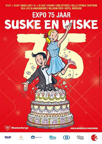 Suske en Wiske 80 jaar - Tentoonstelling 75 jaar Suske en Wiske in Blankenberge (2020)