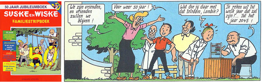 Suske en Wiske 80 jaar - Familiestripboek 1995