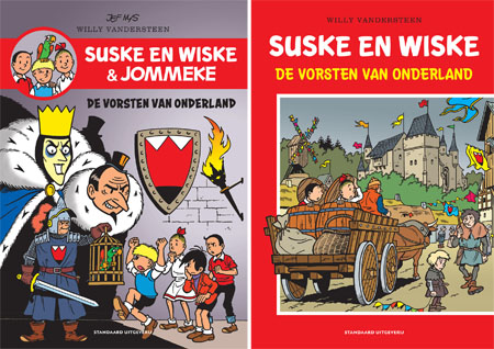 De Nederlandse en Belgische cover van De vorsten van Onderland