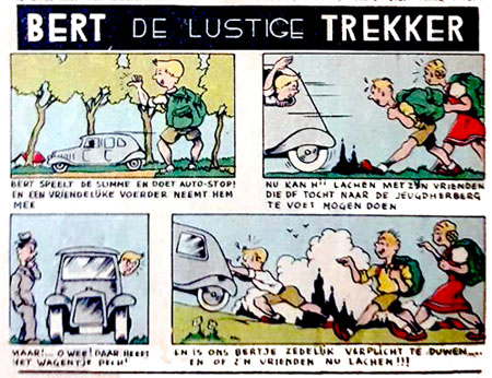 Bert de lustige trekker
