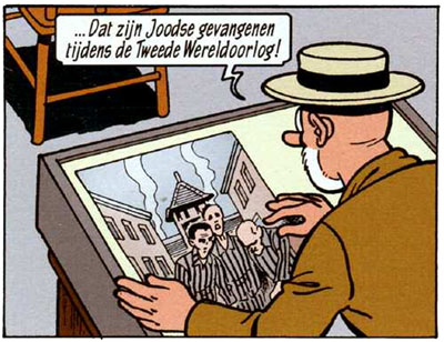 Fragment uit Suske en Wiske 287 De formidabele fantast