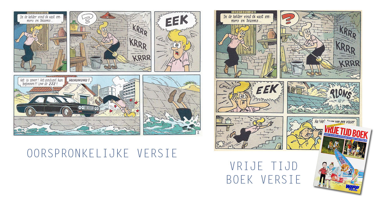 Suske en Wiske weetje van de week: Twee versies Suske en Wiske tegen de ZZZ