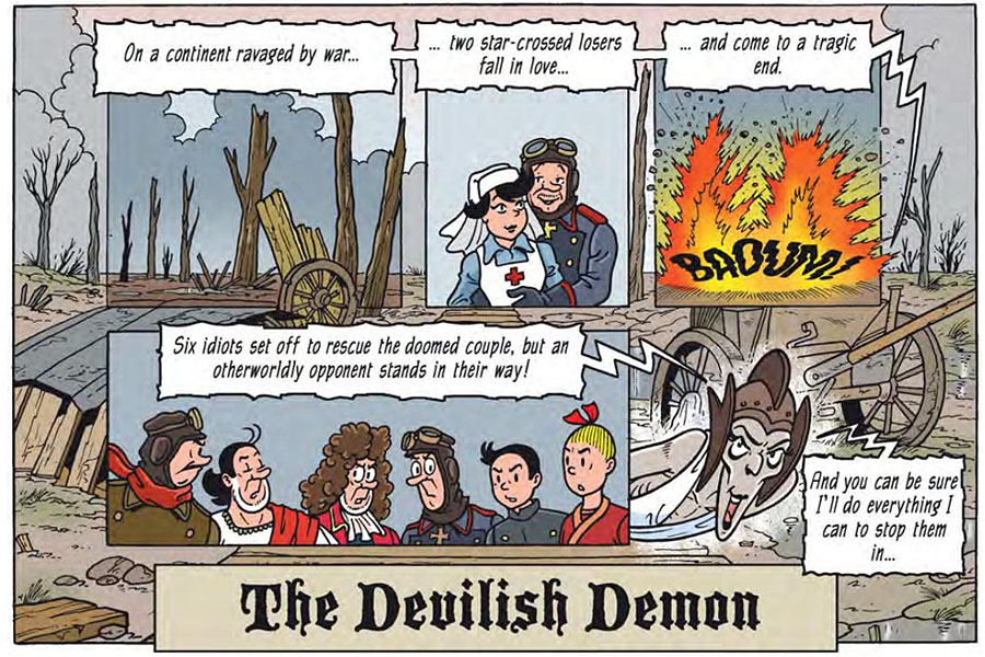 Aankondiging The devilish demon