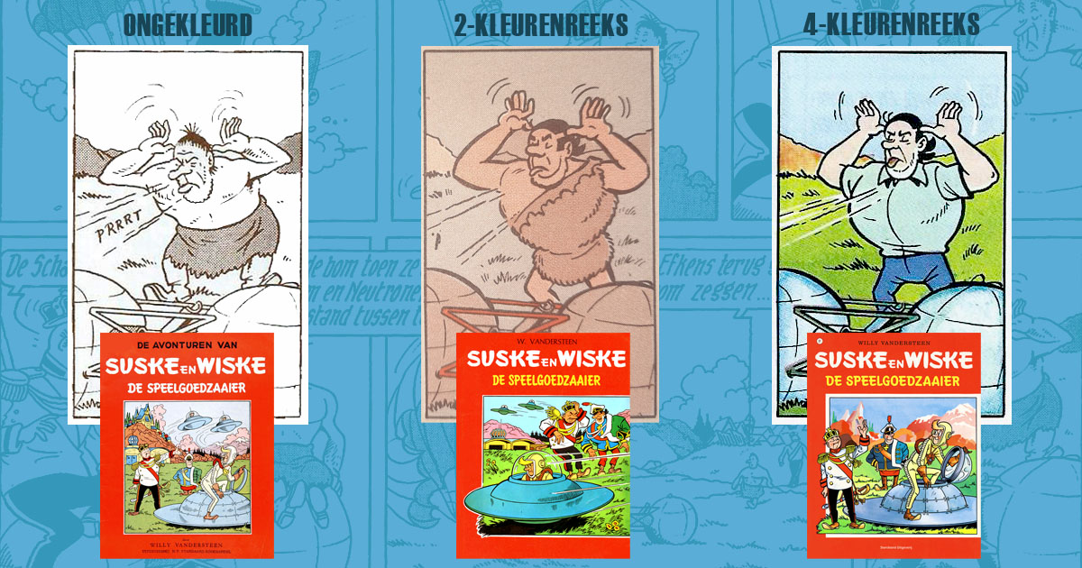 Weetje van de week: Drie versies van Jerom in de De speelgoedzaaier