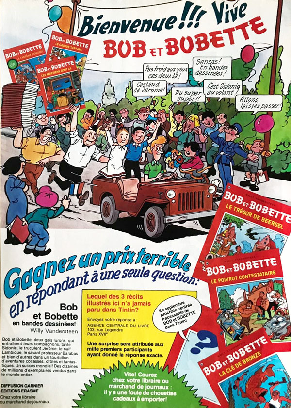 Weetje van de week: Bijzondere advertentie in Tintin weekblad