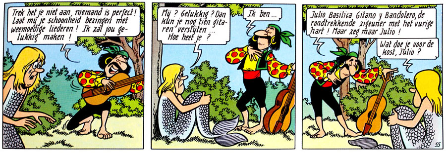 Weetje van de week: De zigeuner uit De snikkende sirene én Asterix