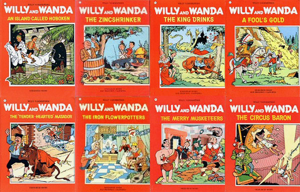 Willy and Wanda - de Amerikaanse albums van Suske en Wiske