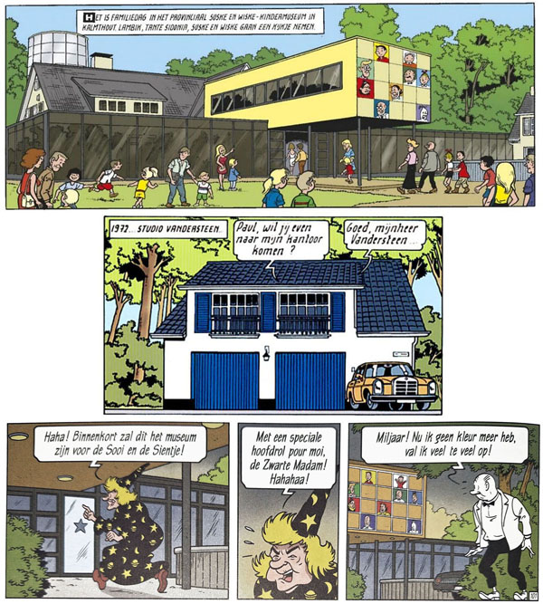 Weetje van de week: Villa Vandersteen in de Suske en Wiske-strips