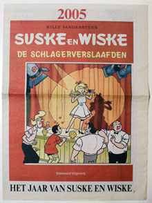 Weetje van de week: Jaaroverzicht 2005 met Suske en Wiske-covers