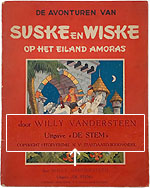 Op het eiland Amoras (De Stem) - De top 10 duurste Suske en Wiske-albums