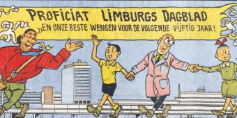 Weetje van de week: felicitatie tekening Limburgs Dagblad