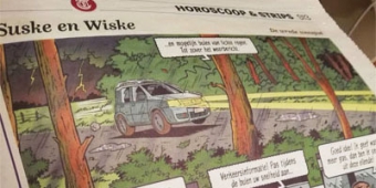 Suske en Wiske in De Telegraaf